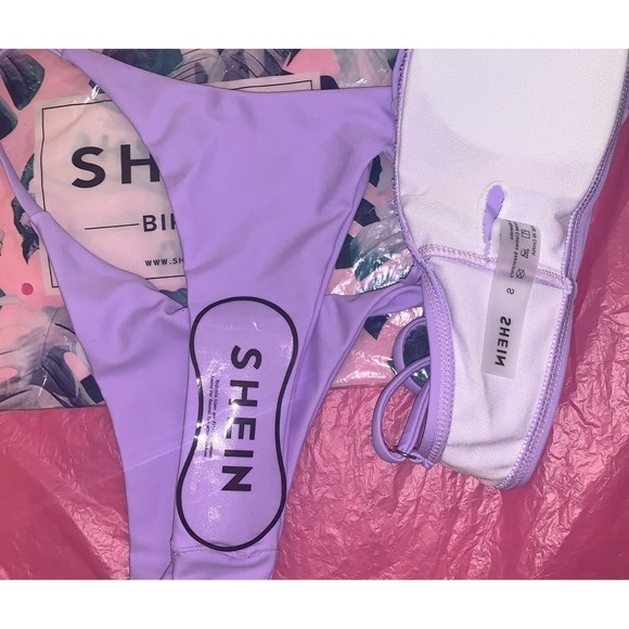 PURPLE SHEIN BIKINI SET - Picture 2 of 3